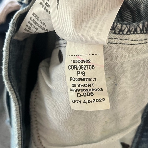 Abercrombie Super Skinny Ankle High Rise Medium Wash Jeans Women’s Size 25S NWT - Picture 13 of 16